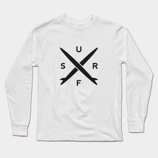 Surf Long Sleeve T-Shirt by Dosunets